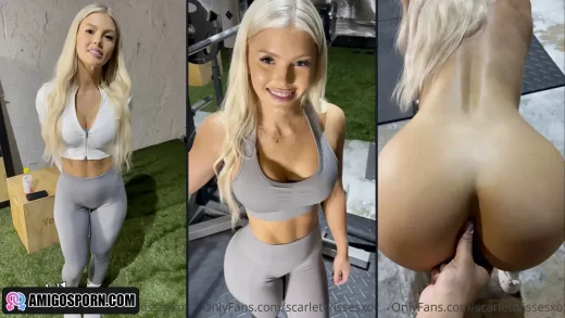 OnlyFans ScarlettKissesXO - My Personal Trainer Fucked Me